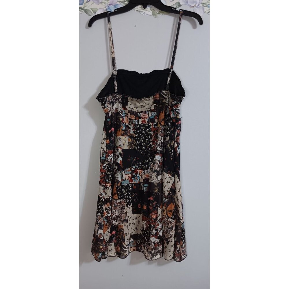 Shein Mod Large Lined Colorful Patchwork Casual O… - image 3